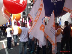 O SINCAB se uniu as centrais sindicais na 8ª Marcha Unificada da Classe Trabalhadora.
