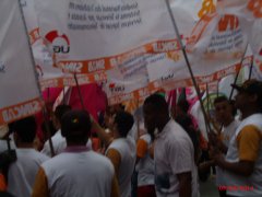 O SINCAB se uniu as centrais sindicais na 8ª Marcha Unificada da Classe Trabalhadora.