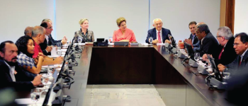 Dr. Pegado em reunião com Presidente Dilma